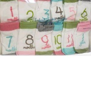 Gertex Infant Socks with months